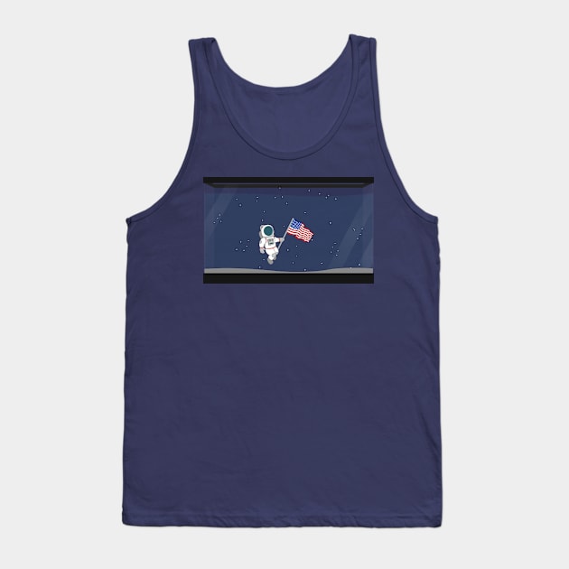 Space Adventures Tank Top by brandwild